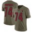 Nike Arizona Cardinals #74 D.J. Humphries Olive Mens Stitched NFL Limited 2017 Salute to Service Jersey