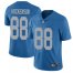 Nike Detroit Lions #88 T.J. Hockenson Blue Throwback Mens Stitched NFL Vapor Untouchable Limited Jersey