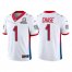 Mens Cincinnati Bengals #1 JaMarr Chase 2022 White AFC Pro Bowl Stitched Jersey