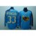 Thrashers #33 Dustin Byfuglien Embroidered Blue NHL Jersey