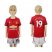 Manchester United #19 Rashford Home Kid Soccer Club Jersey