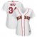 Boston Red Sox #34 David Ortiz White 2019 Gold Program Cool Base Womens Stitched MLB Jersey