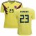 Colombia #23 D.Sanchez Home Kid Soccer Country Jersey