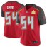 Nike Tampa Bay Buccaneers #54 Lavonte David Red Team Color Mens Super Bowl LV Champions Patch NFL Vapor Untouchable Limited Jersey