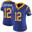 Nike Los Angeles Rams #12 Van Jefferson Royal Blue Alternate Womens Stitched NFL Vapor Untouchable Limited Jersey
