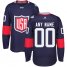 Mens Adidas Team USA Personalized Authentic Navy Blue Road 2016 World Cup NHL Jersey