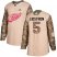 Adidas Detroit Red Wings #5 Nicklas Lidstrom Camo Authentic 2017 Veterans Day Stitched Youth NHL Jersey