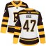 Adidas Boston Bruins #47 Torey Krug White Authentic 2019 Winter Classic Womens Stitched NHL Jersey