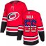 Adidas Carolina Hurricanes #56 Erik Haula Red Home Authentic USA Flag Stitched Youth NHL Jersey