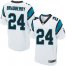 Nike Carolina Panthers #24 James Bradberry White Mens Stitched NFL Elite Jersey