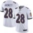 Nike Baltimore Ravens #28 Anthony Averett White Mens Stitched NFL Vapor Untouchable Limited Jersey