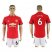 Manchester United #6 Pogba Red Home Soccer Club Jersey