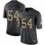 Nike Carolina Panthers #54 Shaq Thompson Black Youth Stitched NFL Limited 2016 Salute to Service Jersey