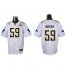 Nike Carolina Panthers #59 Luke Kuechly White 2016 Pro Bowl Mens Stitched NFL Elite Jersey