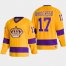 Adidas Los Angeles Kings #17 Lias Andersson Team Classics Gold Mens NHL 2022 Throwback Jersey Mens