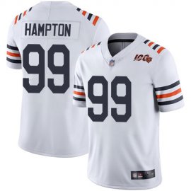 Nike Chicago Bears #99 Dan Hampton White Alternate Mens Stitched NFL Vapor Untouchable Limited 100th Season Jersey