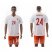 Holland #24 Vermeer Away Soccer Country Jersey