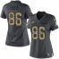 Nike Philadelphia Eagles #86 Zach Ertz Black Womens Stitched NFL Limited 2016 Salute to Service Jersey