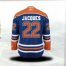 Edmonton Oilers #22 Jean-Francois Stitched Light Blue CCM Throwback NHL Jersey
