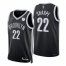 Nike Brooklyn Nets #22 Dayron Sharpe Black Mens 2021-22 NBA 75th Anniversary Diamond Swingman Jersey – Icon Edition Mens