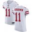 Nike San Francisco 49ers #11 Marquise Goodwin White Mens Stitched NFL Vapor Untouchable Elite Jersey