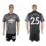 Manchester United #25 Valencia Black Soccer Club Jersey