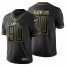 Detroit Lions #90 Trey Flowers Mens Nike Black Golden Limited NFL 100 Jersey