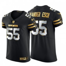 Dallas Cowboys #55 Leighton Vander Esch Mens Nike Black Edition Vapor Untouchable Elite NFL Jersey