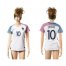 Womens France #10 Zidane Away Away Soccer Country Jersey