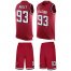 Nike Atlanta Falcons #93 Allen Bailey Red Team Color Mens Stitched NFL Limited Tank Top Suit Jersey