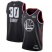 Mens Nike Golden State Warriors #30 Stephen Curry Black Basketball Jordan Swingman 2019 All-Star Game Jersey