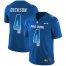 Nike Seattle Seahawks #4 Michael Dickson Royal Youth Stitched NFL Limited NFC 2019 Pro Bowl Jersey