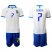 Brazil #7 D.Costa White Soccer Country Jersey