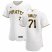 Pittsburgh Pirates #71 Nik Turley Mens Nike White Home 2020 Authentic Player MLB Jersey