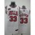 Chicago Bulls 33 PIPPEN white jerseys Cheap
