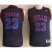 Kids Chicago Bulls 23 Michael Jordan Black NBA Jerseys Purple Number Cheap
