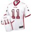 Nike Atlanta Falcons #11 Julio Jones White Youth Stitched NFL Elite Drift Fashion Jersey