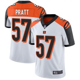 Nike Cincinnati Bengals #57 Germaine Pratt White Mens Stitched NFL Vapor Untouchable Limited Jersey