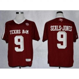 Texas A&M Aggies 9 Ricky Seals-Jones Red College Football Authentic Techfit NCAA Jerseys