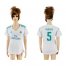 Womens Real Madrid #5 Varane Home Soccer Club Jersey