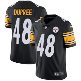 Nike Pittsburgh Steelers #48 Bud Dupree Black Team Color Mens Stitched NFL Vapor Untouchable Limited Jersey