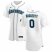 Seattle Mariners #0 Sam Haggerty Mens Nike White Home 2020 Authentic Player MLB Jersey
