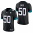 Nike Jacksonville Jaguars #50 Telvin Smith Black 25th Anniversary Vapor Limited Stitched NFL 100th Season Jersey
