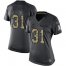 Nike Dallas Cowboys #31 Trevon Diggs Black Womens Stitched NFL Limited 2016 Salute to Service Jersey