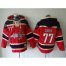 Washington Capitals #77 T.J Oshie Red Sawyer Hooded Sweatshirt Stitched NHL Jersey