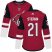 Adidas Arizona Coyotes #21 Derek Stepan Maroon Home Authentic Womens Stitched NHL Jersey