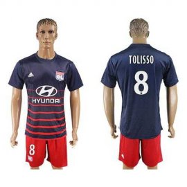 Lyon #8 Tolisso Away Soccer Club Jersey