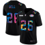 New York New York Jets #26 LeVeon Bell Mens Nike Multi-Color Black 2020 NFL Crucial Catch Vapor Untouchable Limited Jersey