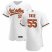 Baltimore Orioles #55 Dillon Tate Mens Nike White Home 2020 Authentic Player MLB Jersey