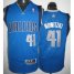 Dallas Mavericks 41 Nowitzki Baby Blue Jersey New Style Cheap